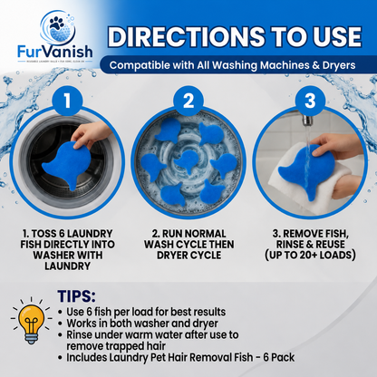 FurVanish™ Reusable Laundry Hair Remover Balls
