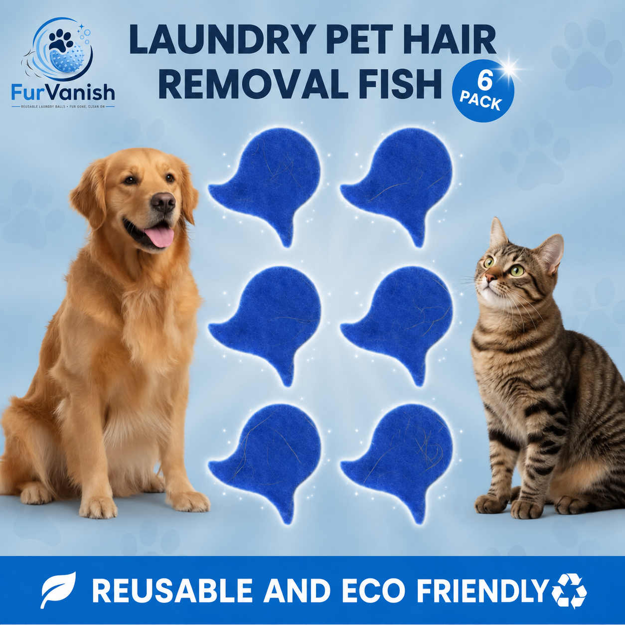 FurVanish™ Reusable Laundry Hair Remover Balls